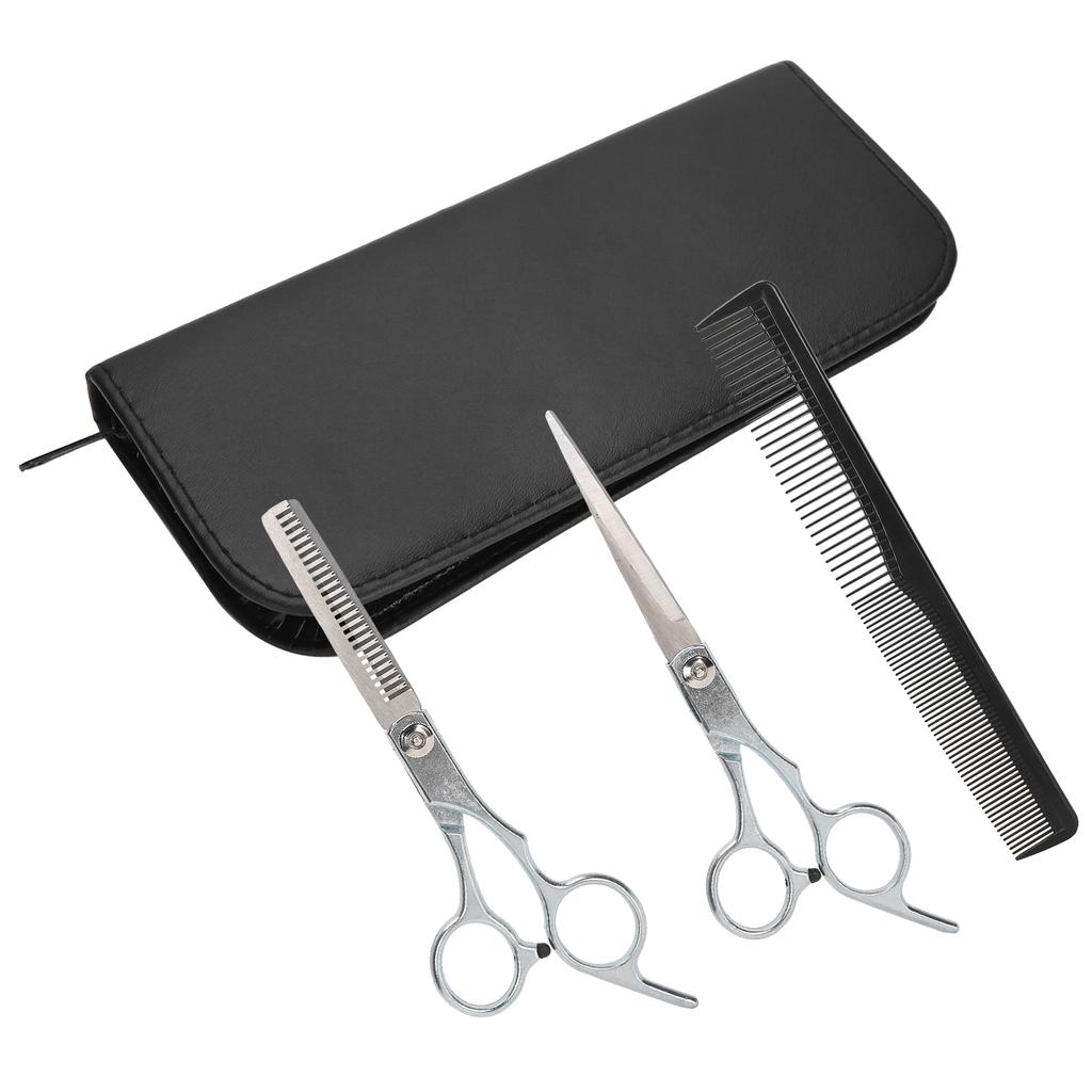 Friseurschere Haarschneideschere Set Edelstahl Professionelle Salon Friseurschere