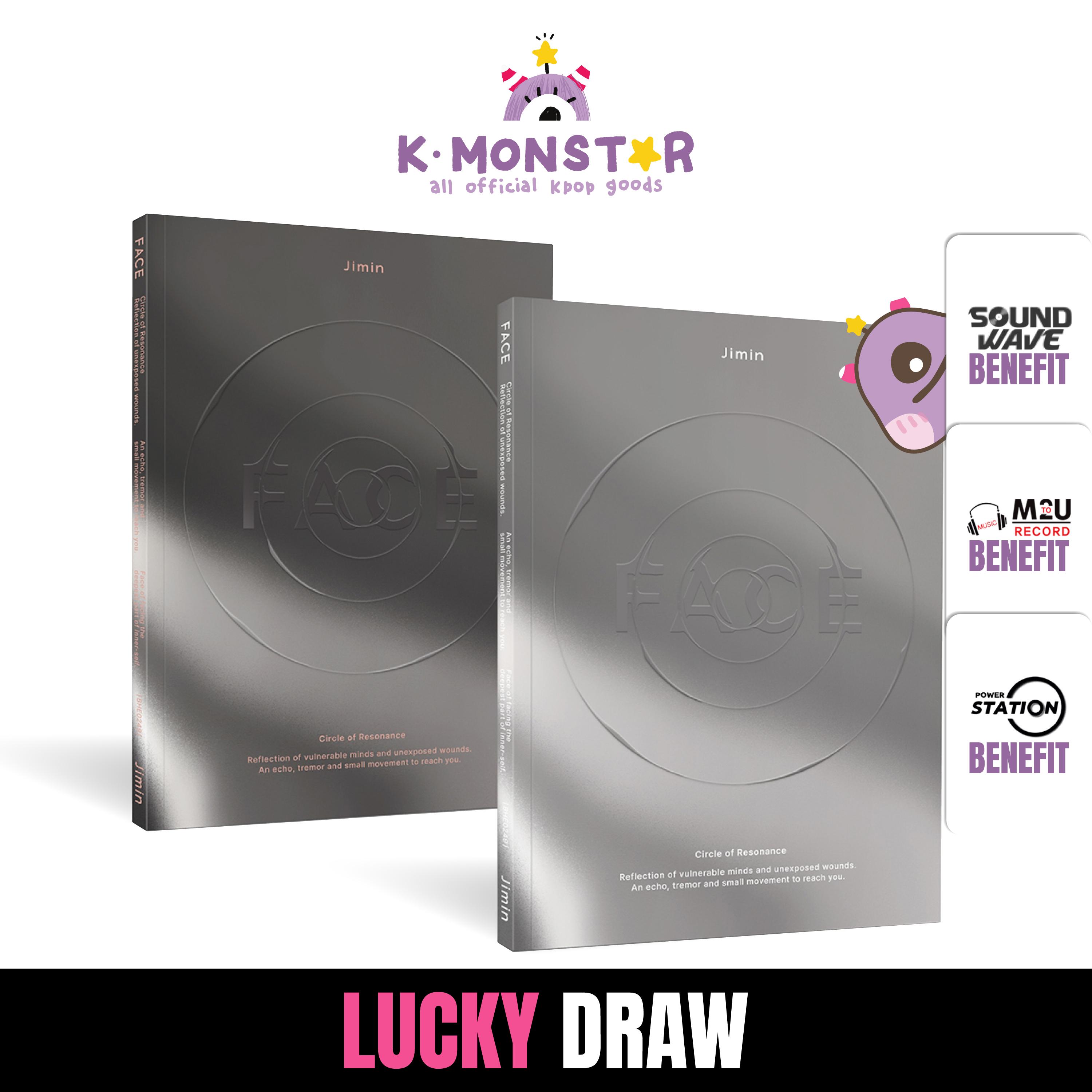 

[SOUNDWAVE, PST, M2ULUCKY DRAW EVENT] BTS JIMIN — FACE 1ST SOLO Album