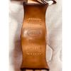 Used FOSSIL watch brown leather belt body