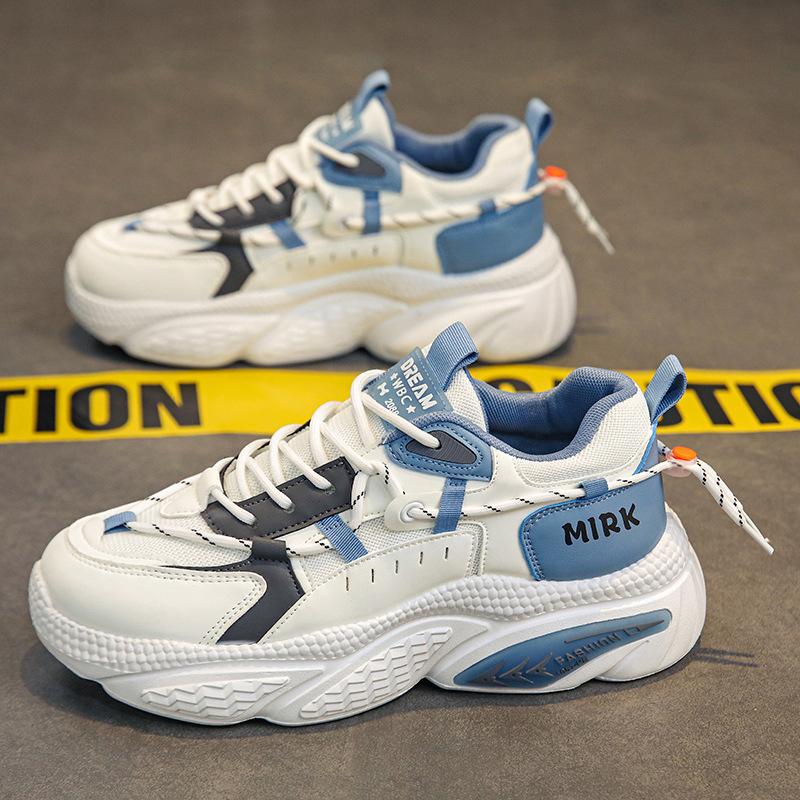 Men's Shoes Autumn New Sports Casual Breathable Height Increase Dad Shoes Men's Shoes Ins Shoes Summer