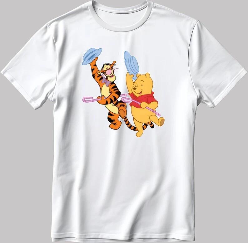 The Winnie Pool And Friernds V2 White T Shirt S