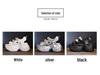 SJN9131-17 Women's Thick-Soled Rhinestone Heightening Sandals - 2024 Summer Fashion Roman Beach Shoes