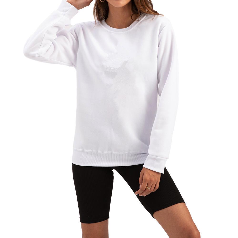 2023 Women's Loose Round Neck Hoodie - Autumn/Winter Style with Plus Velvet Thickness