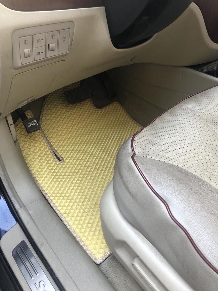 EVA Mats (beige) 2010-2012 for Hyundai Santa Fe 2