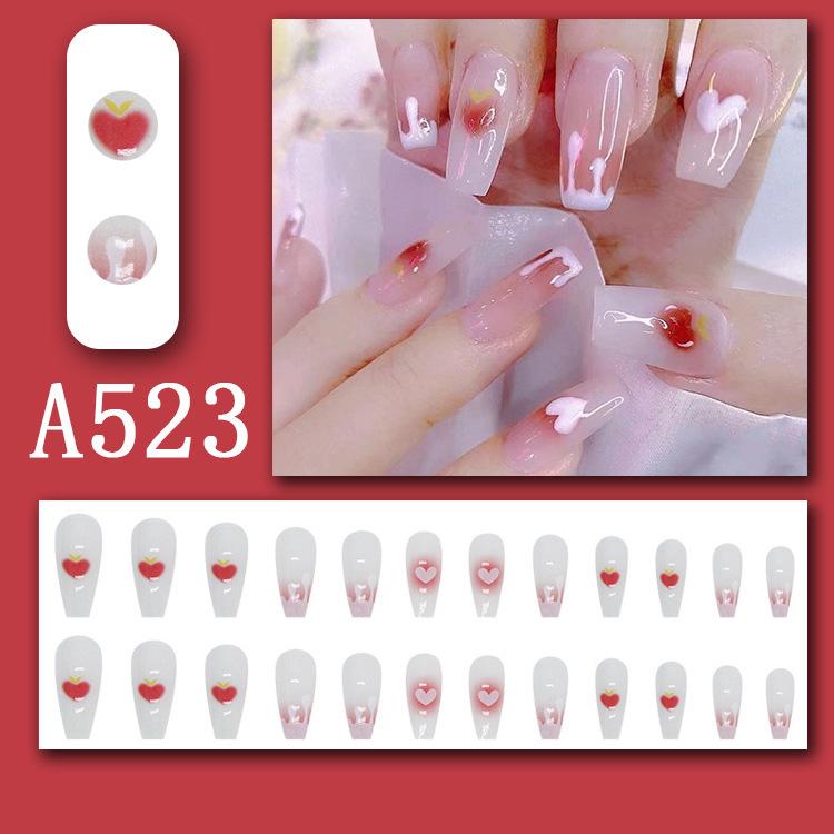 Summer Fresh French Line Cool Style Detachable Nail Art Tips