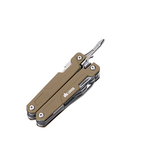 LOGOS PRO Multi-Tool 16 (84330312), Brown, Storage Size: Approx. 4.2cm Wide x 10.2cm Deep x 2.4cm Thick
