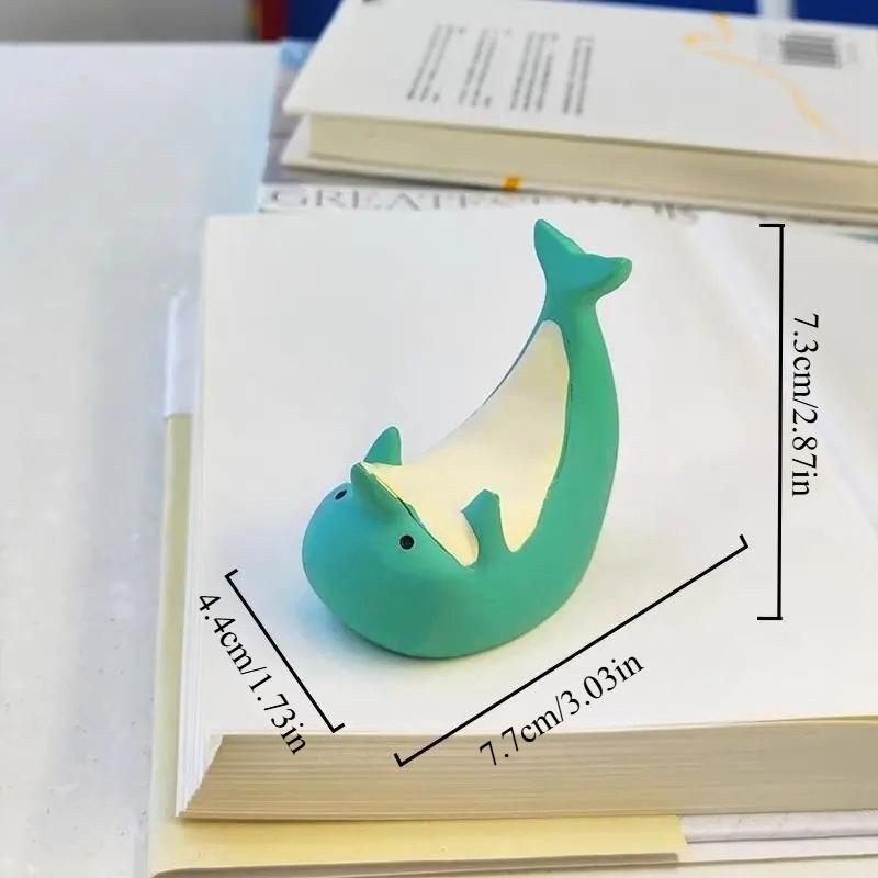 

Penguin Desktop Stand Marine Life Phone Stand Aquarium Resin Lazy Dolphin Ornament Home Decor