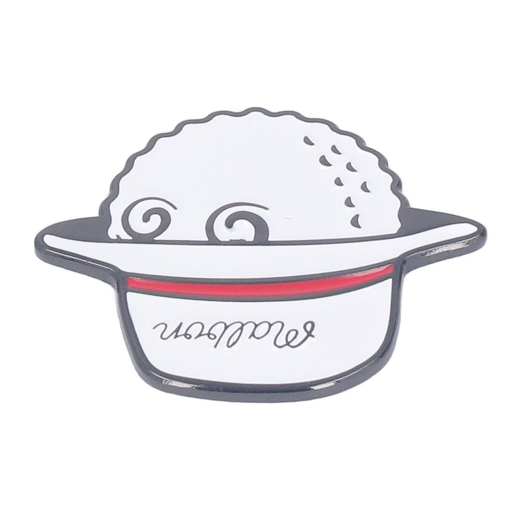 Golfballmarker-Hutclips, abnehmbar, magnetisch, rostfrei, Marker-Hutclip für Damen, Herren und Erwachsene, Weiß