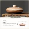Vase en Céramique Wabi-Sabi Zen pour Fleurs Sèches - Support Décoratif Rétro