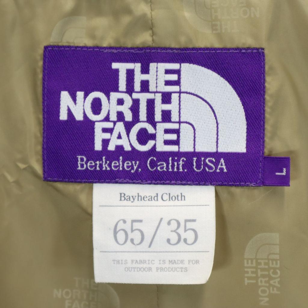 The North Face NP2801N Purple Label Outdoor Rustfritt kråpe L beige Herre Brukt