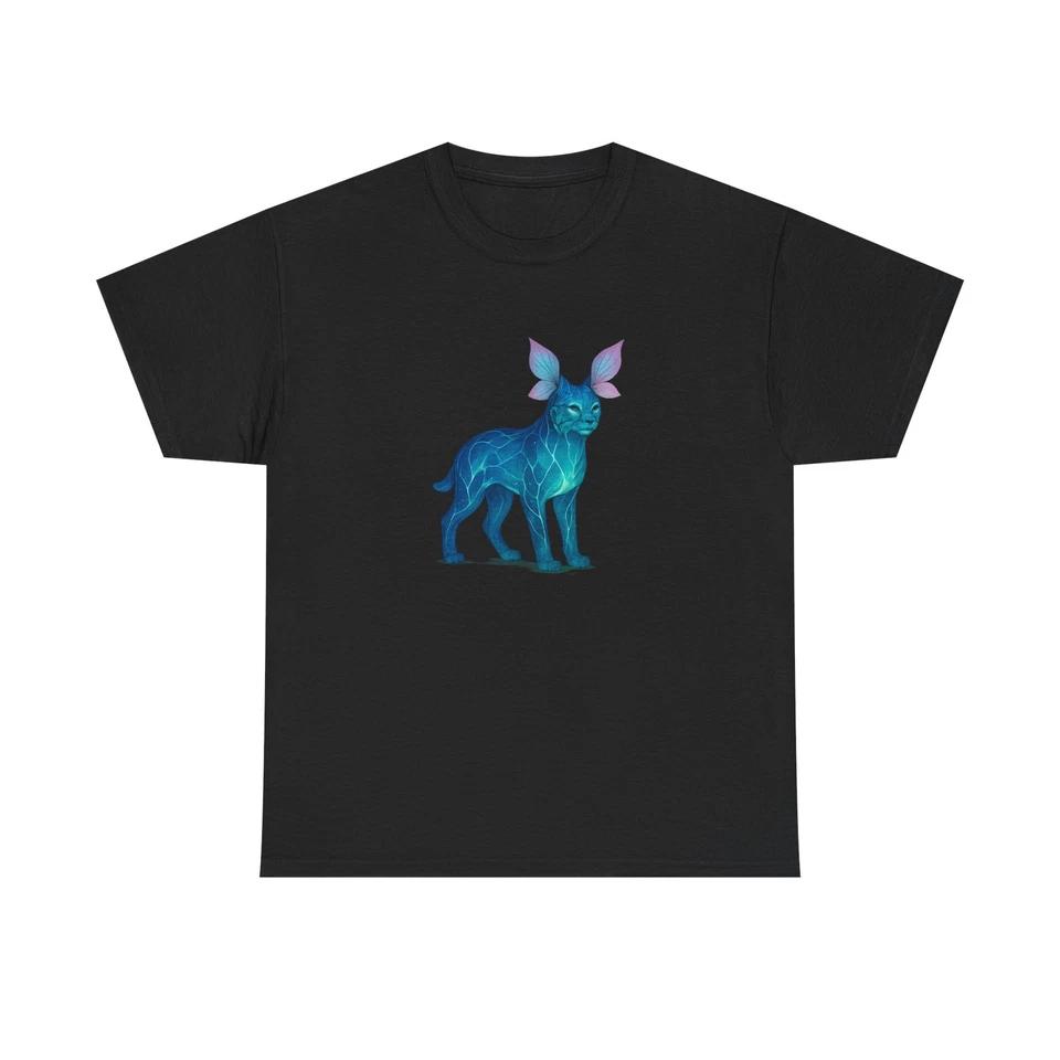 Unisex Adult T Shirt Aurora‑Veined Hollow Orchid Lynx 2XL
