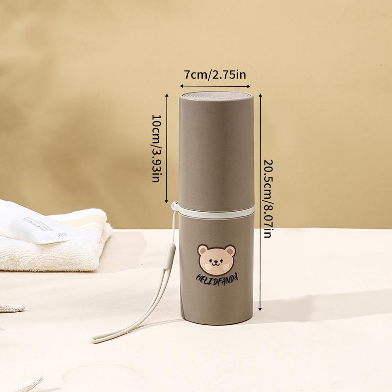 Portable Toothbrush Cup Tumbler Bathroom Toothbrush Holder Travel Toothpaste Toothbrush Case Bathroom Accessories Mouthwash Cup