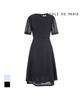 ECOLEDEPARIS Dot Race Short Sleeve Dress_Rb36Woae17Z