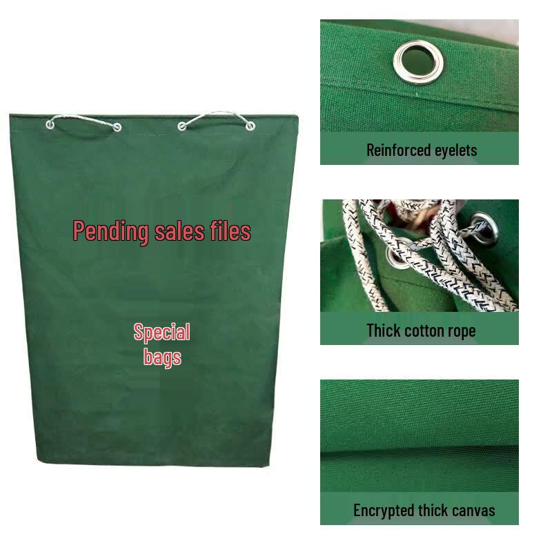 Yilan Thickened Canvas Confidential Document Bag