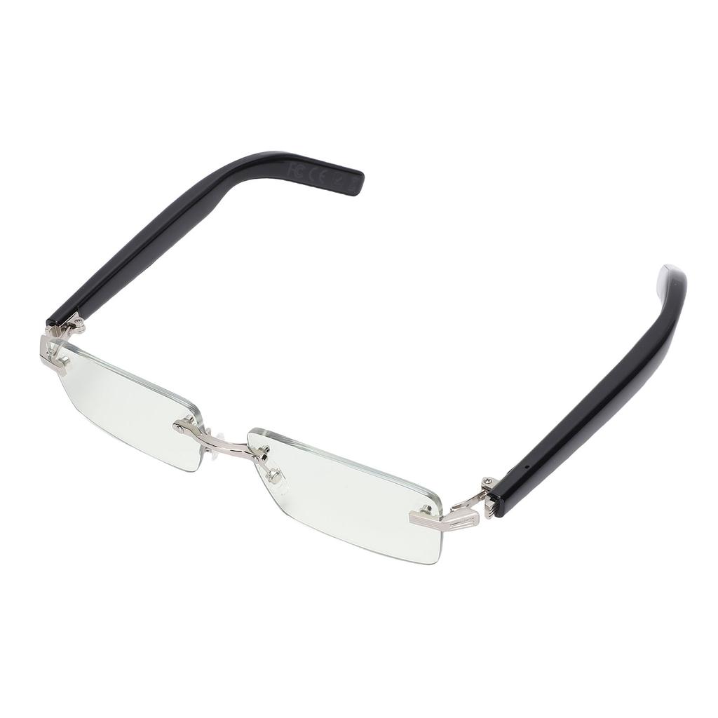 Bluetooth Glasses Frameless Anti Blue Light AI Smart Glasses Support Multilingual Translation Music Call Functions