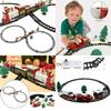 Vibrant Electric Led Musical Train And Track Set For Kids Christmas Gift Home Decor