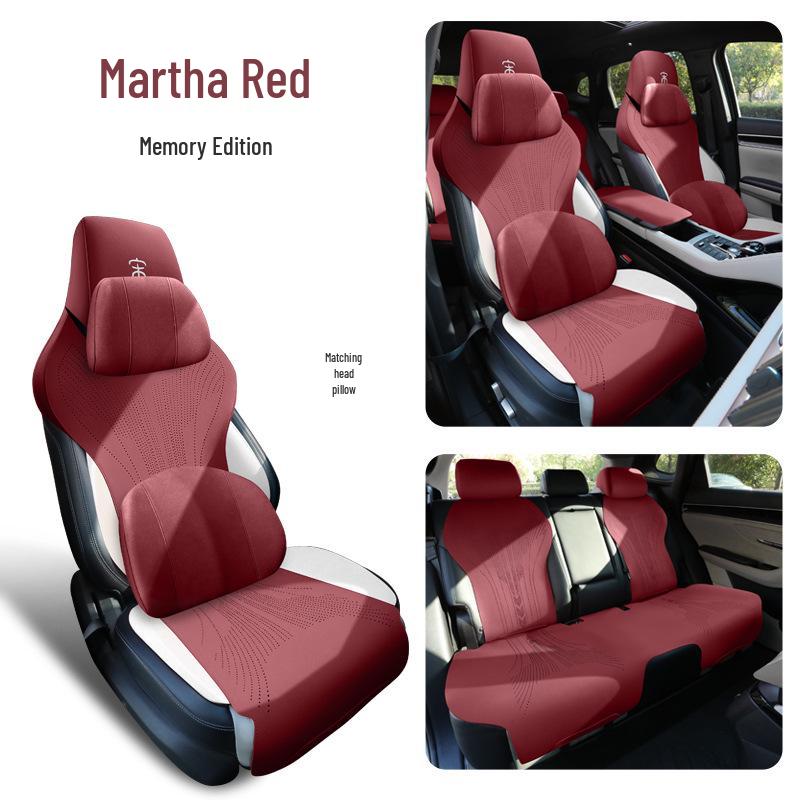 BYD Song PRO Suede Car Seat Cushion - All-Season Saddle Pad