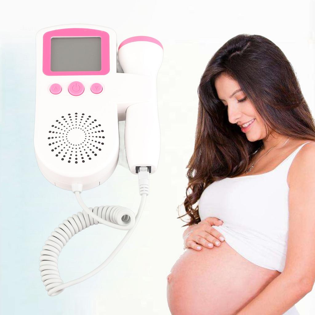 Pregnancy Heartbeat Monitor Noise Reduction Accuracy Low Power Waterproof Clear Fetal Sounds Fetal Heartbeat Detector