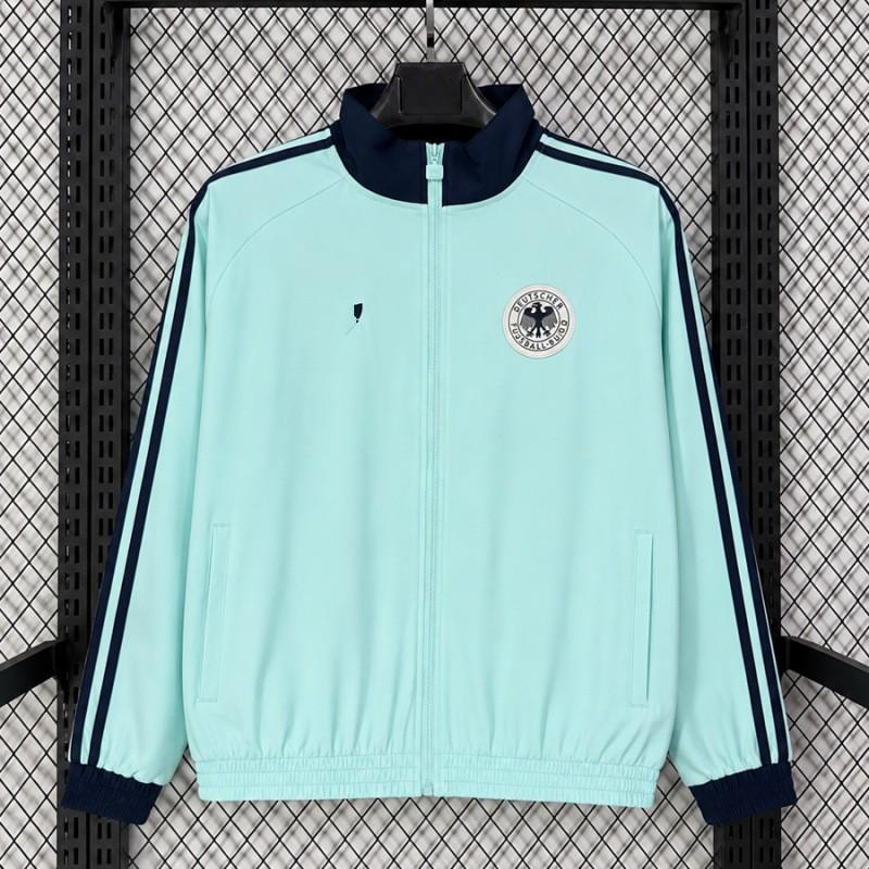 Unisex Long Windbreaker Jacket Retro Sport Coat Football Training Outdoor Casual Wear Fall Winter