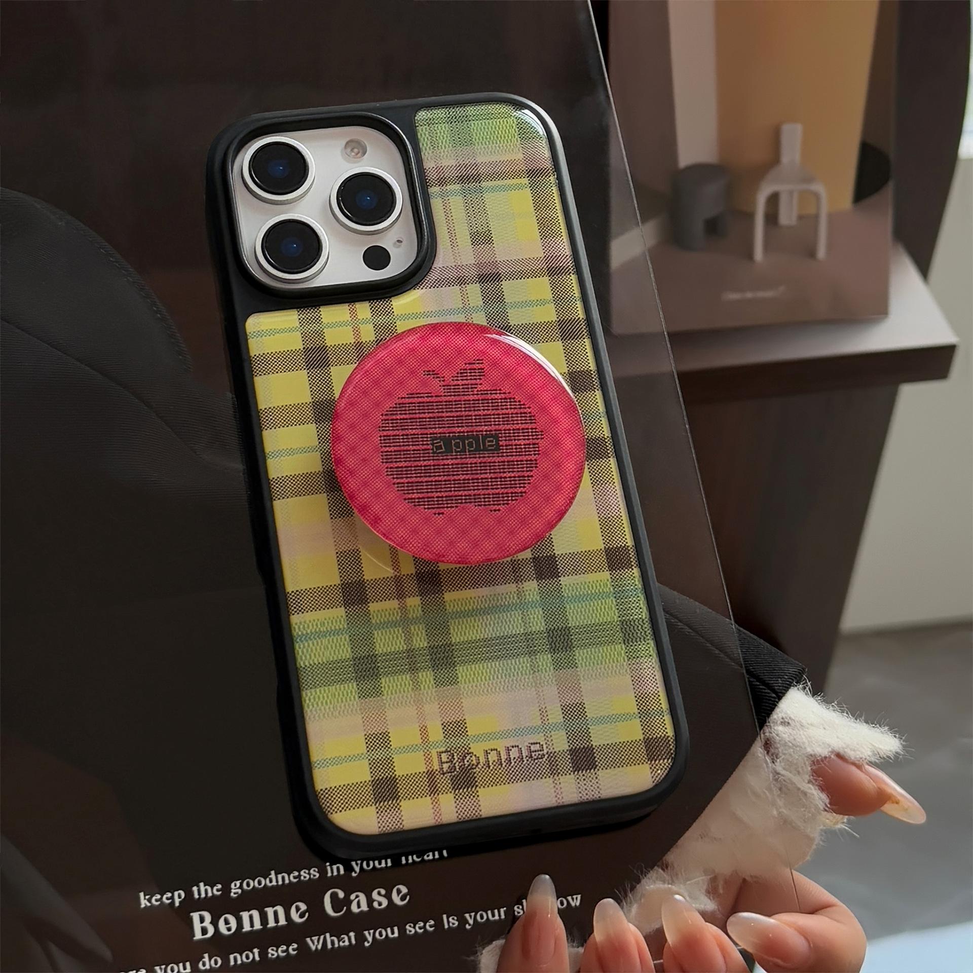 

Art Plaid Stand Case for iPhone 13 iPhone 15 iPhone 16 Pro Max iPhone 11