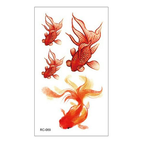 Waterproof Color Tattoo Stickers for All Ages