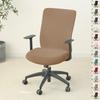 1pc Anti-dirty Office Armchair Cover Solid Color Stretch Armchair Slipcover Universal Spandex Computer Seat Cover Gaming Room