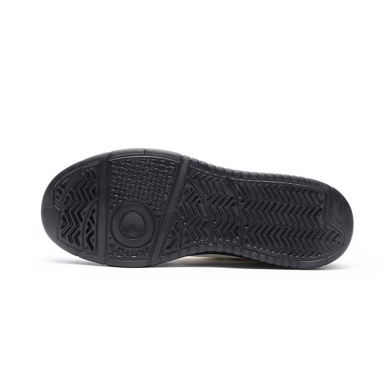 Li Ning Chuyun Retro Minimalist Casual Non-Slip Lightweight Breathable Low-Top Skate Shoes Women sneaker Off-White Black AGCV190-4