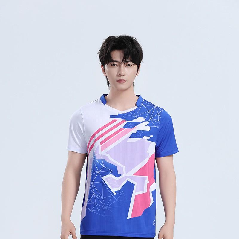 Badminton Shirts Set Quick Dry Breathable Team Uniforms Training Competition