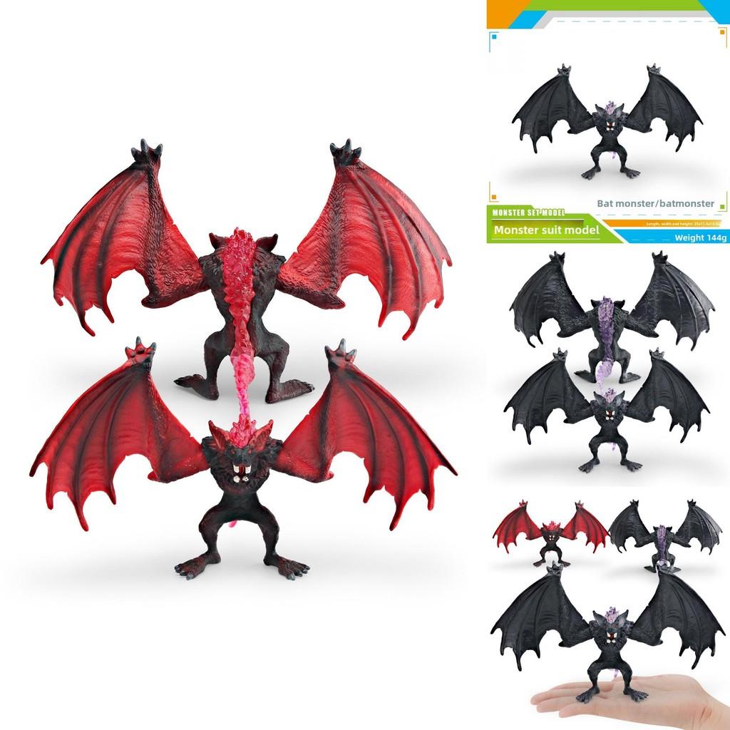 Childrens Fantasy Creature Bat Monster Model With Pvc Material For Collection And Play
