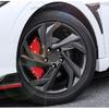 For Hyundai Elantra 2024-2025 Black Sticker Wheel Hub Center Ring Trim Sticker