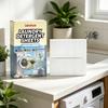 Jakehoe Laundry Detergent Sheets Powerful Decontamination Remove Stubborn Stains Efficient Dissolution Laundry Sheets 30 Pieces