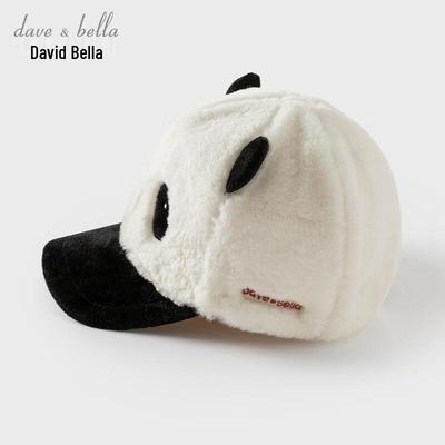 David Bella Boys' Winter Plush Baseball Cap