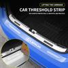 Car Transparent Trunk Rear Guard Plate Sticker For F-SPORT ES RX NX LS UX LM LX GX LC RZ IS CT GS RC HS SC TX Accessories