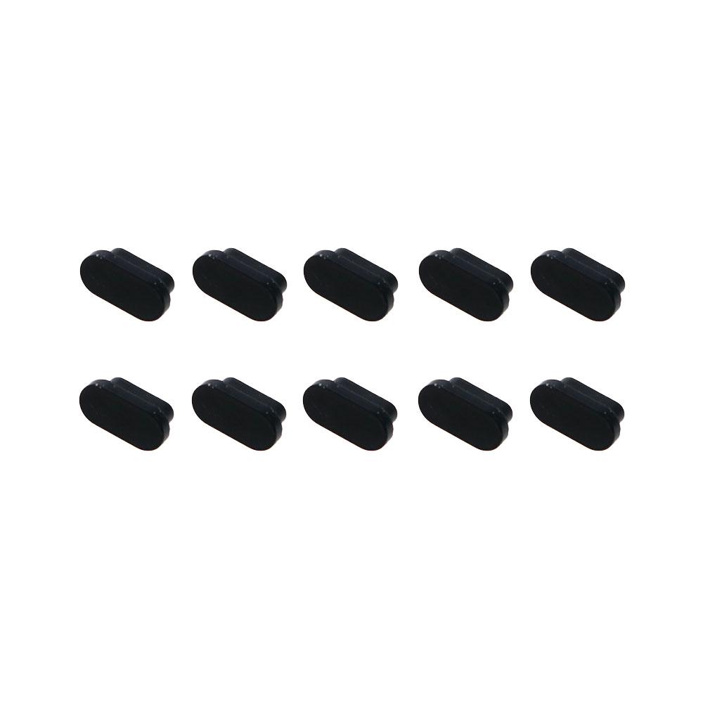 JCD 10pcs Type-C Dust Plug USB Charging Port Protector Silicone Cover for Samsung Huawei Smart Phone Accessories2