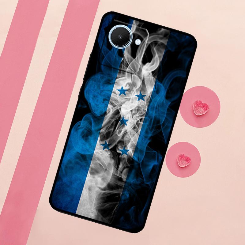 Honduras Flag For Realme 15 10 11 12 13 14 Pro Plus C65 C67 C75 C63 C61 C55 C51 C53 C35 GT6 GT7 Pro Case