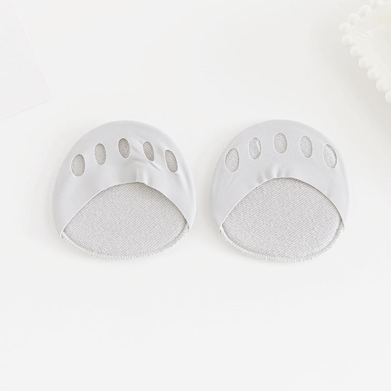 1 Paar Mittelfußpolster Vorfußpolster Kissen Unsichtbare Socken Wiederverwendbar Hoher Absatz Halbe Sohle Socken für Damen Herren Schuhzubehör