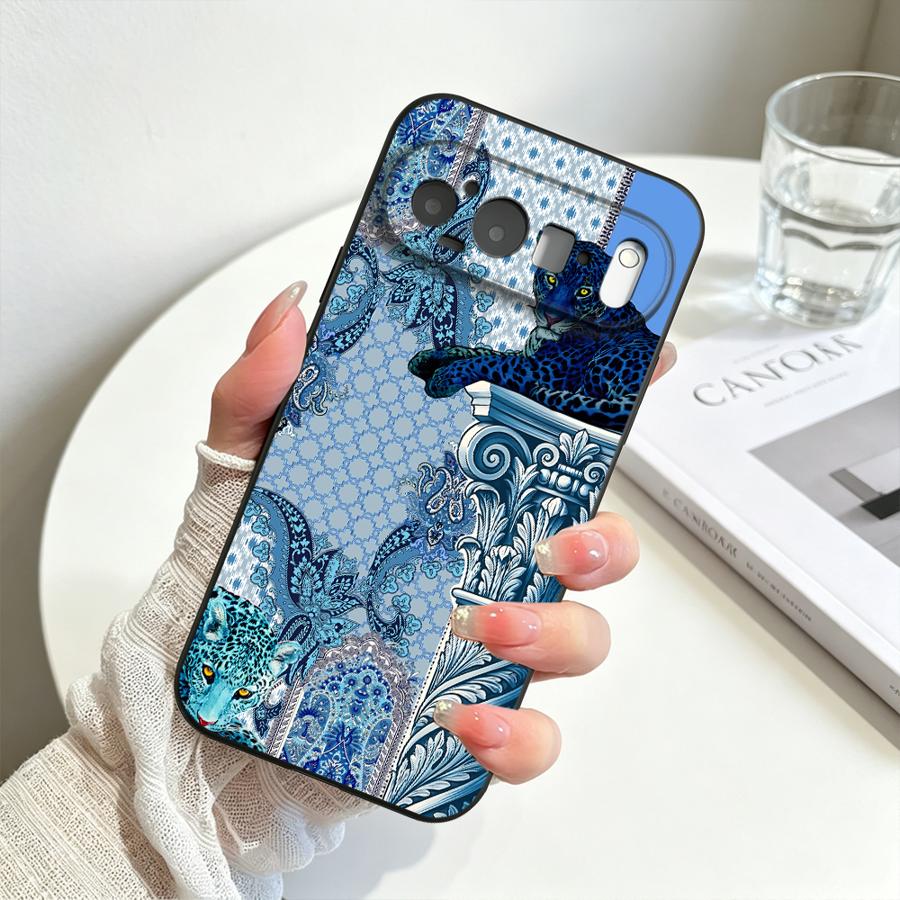 Aqua Gold Agate Case for Google Pixel 11 pro 11ProXL 9a 8a 6a 7a 10a 6 7 8 Pro 10 9 Pro XL Funda Phone Cover