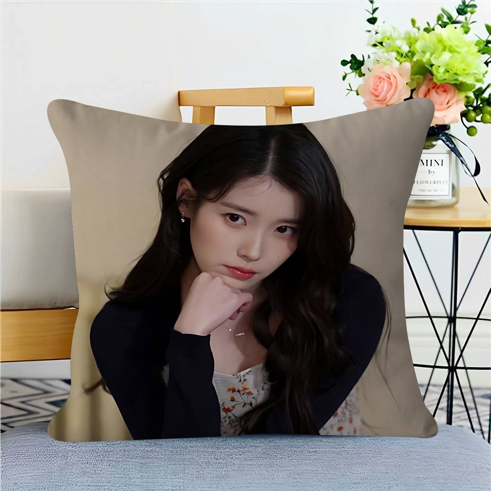 Singer L-Lee-Ji-Eun Cushion Cover Decorative Pillow Sofa Home Decor Case Pillow Cases