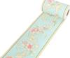 Yoillione Removable Trim Border Masking Waterproof Wallpaper Embossed Rose Kitchen Nordic Waterproof Wall for Living and Entryways Garden 10cm Wide X