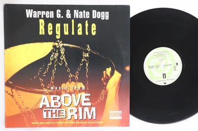 12inch Record WARREN G, NATE DOGG - Regulate A8290T,65449589 Interscope 1994 Europe Rap & Hip-Hop/R&B Used