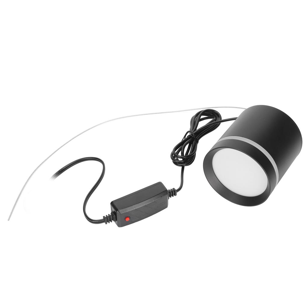 Saltwater Fish Tank Light Full Spectrum Fish Tank Lamp for Coral Planted Aquarium Fish Tank Black