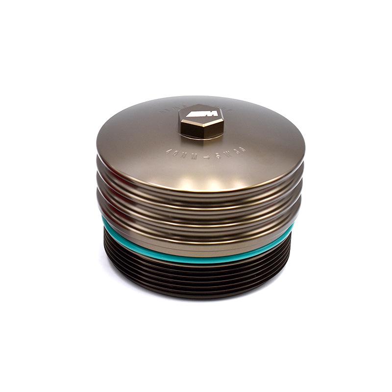Oil Filter Housing Cap for BMW N62/E90/E92/E93/M3/S65/M54 CNC
