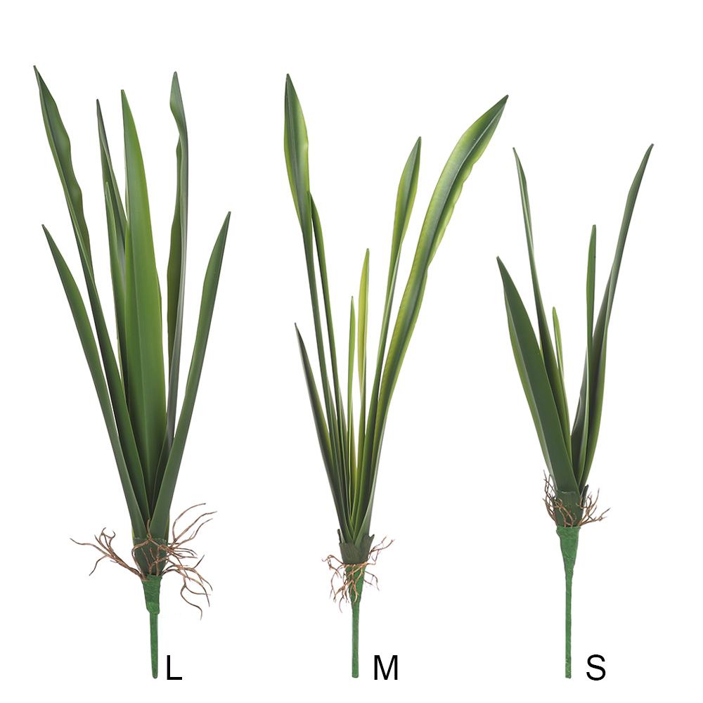 Fashion Artificial Decorations High Grade Silicon Feel Garden Artificial Orchid Leaf Simulation