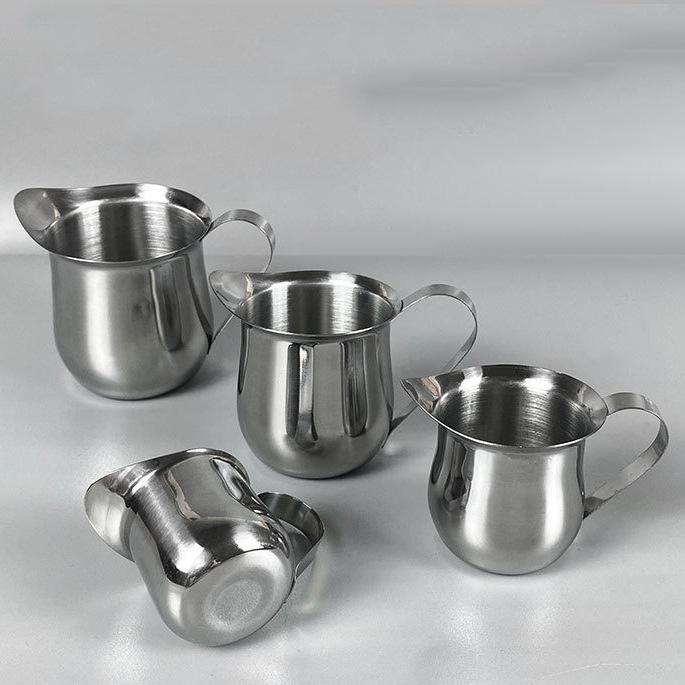 Stainless Steel Latte Art Milk Creamer with Pointed Spout