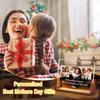 Personalized Mothers Day Unique Gifts for Mom Wife, Mom Gifts from Daughter Son Husband, Custom Acrylic Night Light Picture Frame with Photo Name,