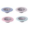 Kitchen Sink Strainer Wide Application Easy to Clean Durable Silicone Easy Install Silica Gel Silicone Sink Drain, Blue