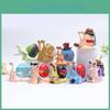 Cute And Colorful Luffy Nika Snail Telephone Bug Collectible Figurine Set