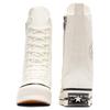 Converse Chuck 70 Plus X-High Deconstructed Egret White Unisex Platform Boots A08261C
