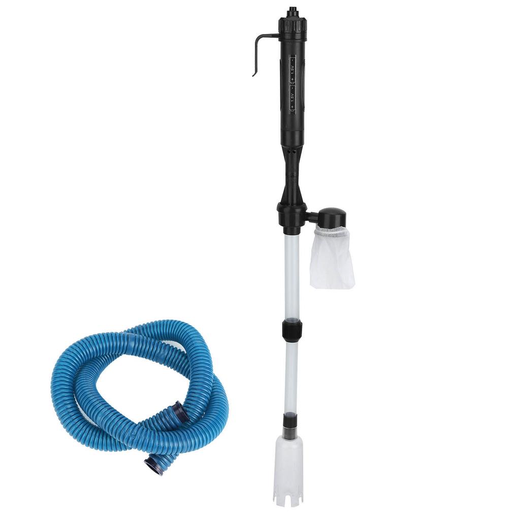 Akvarium Elektrisk Vattenbytare Grusrengörare Slamutsugare Akvarium Rengöringstillbehör