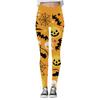 Women's Halloween 3D Printing Slim Stretch Yoga Pants Outdoor Gym Pants